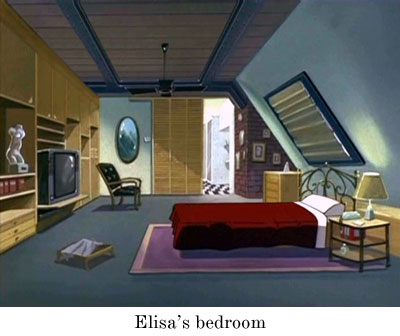 Elisa's bedroom