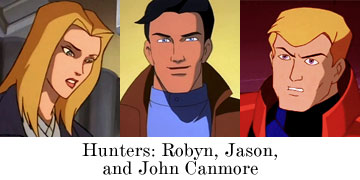 Hunters: Robyn, Jason, and John Canmore